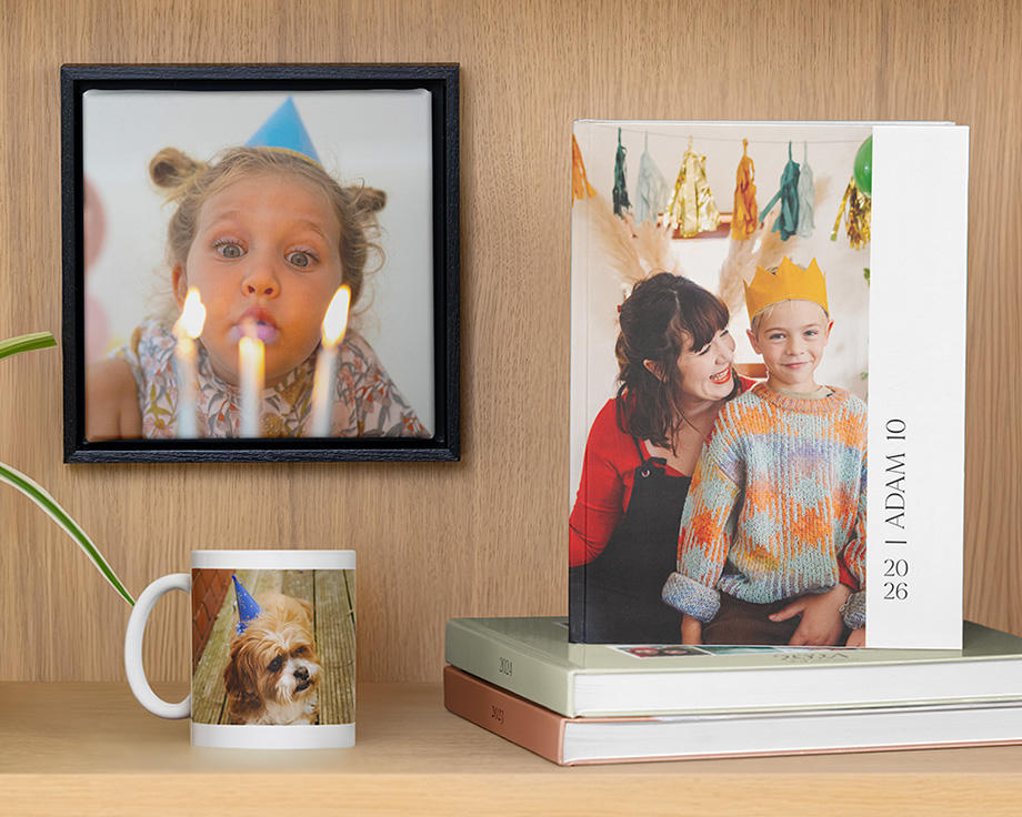 Presentes personalizados de aniversário