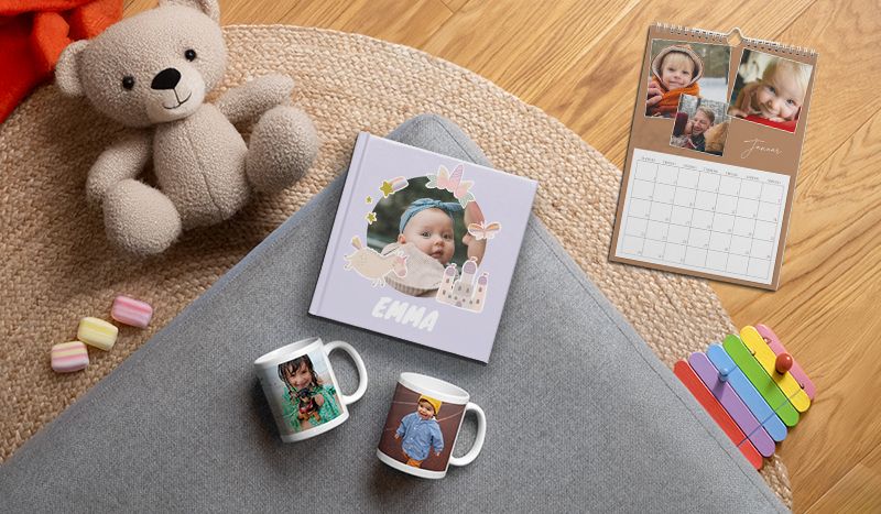 Prendas com fotos para crianças