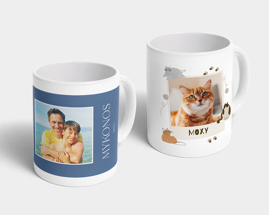 caneca de aniversário com fotografia