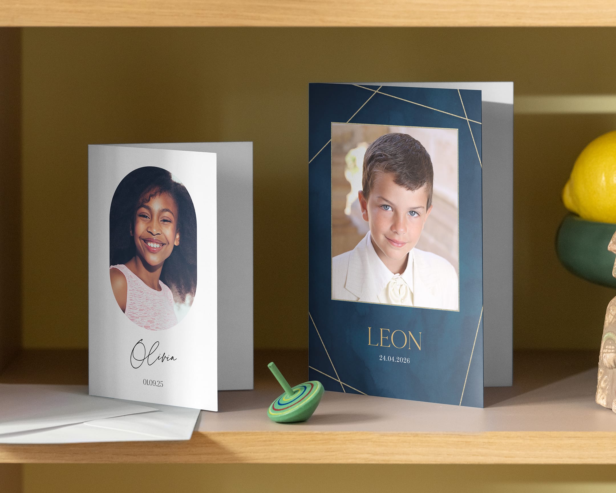 cartões de comunhão