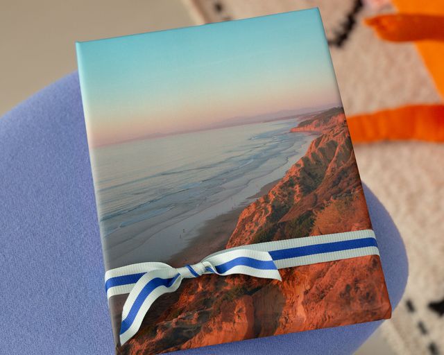 Uma tela personalizada como prenda para uma casa nova