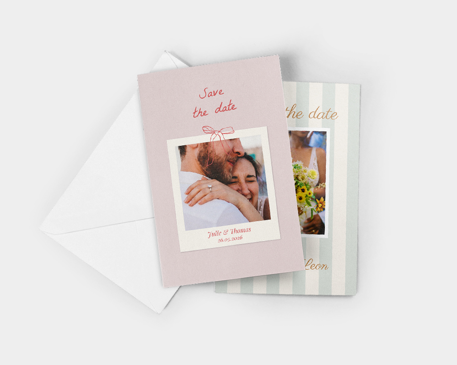 Cartões Save the date
