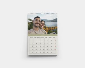 Calendário de parede A4