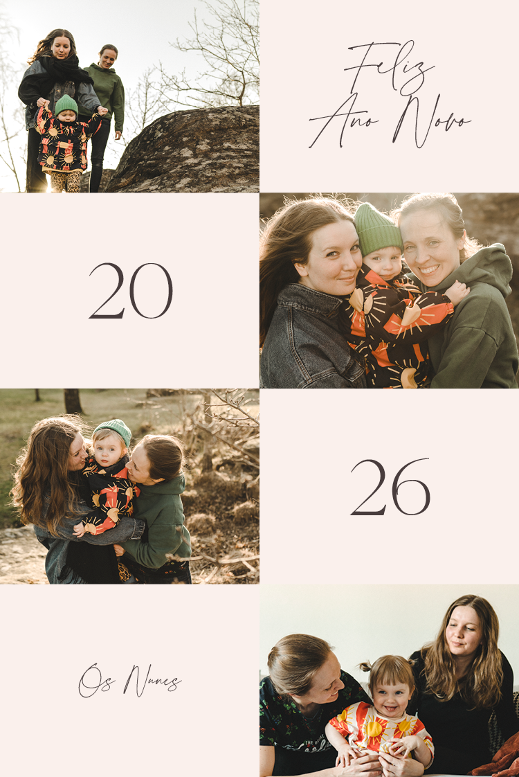 Cartões — Fotos axadrezadas