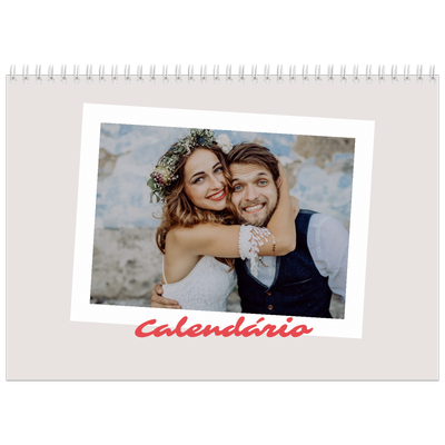 Calendário A4 duplo — Assinado a carmim [capa]