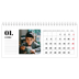 Calendários de mesa — Serif e momentos [Janeiro]