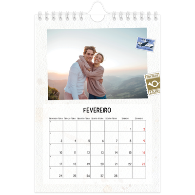 Calendário A5 — Parts unknown [Fevereiro]