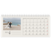 Calendários de mesa — Iniciais em flor [Janeiro]