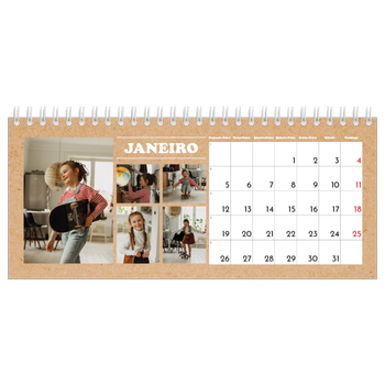 Calendário de Fotografias de Mesa — O editorial deste ano