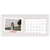 Calendários de mesa — Assinado a carmim [Abril]