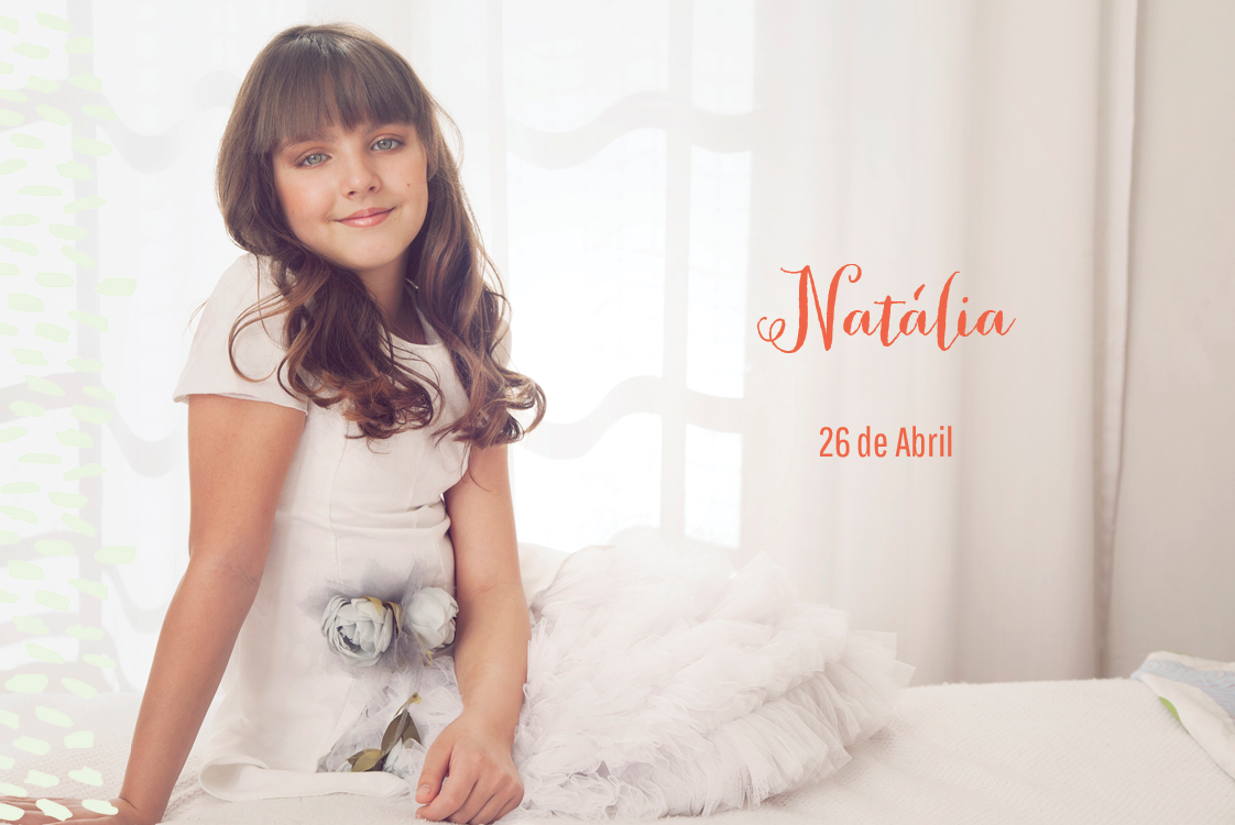 Cartões de agradecimento — Fresco da primavera