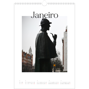 Calendário fotográfico A3 — O meu diário de viagem