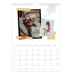 Calendário fotográfico A4 — Estilo de álbum de recortes [Março]