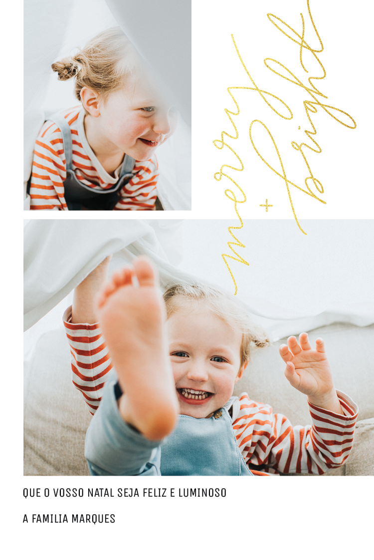 Cartões — Toque festivo