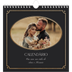 Calendário quadrado — Clássico vintage [capa]