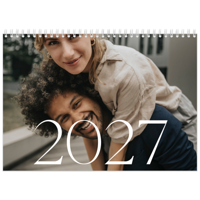 Calendário A4 duplo — Maior que a vida [capa]
