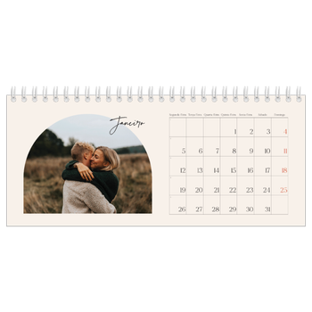 Calendário de Fotografias de Mesa — Arco das recordações