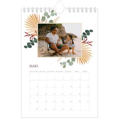 Calendário A5 — Boho [capa]