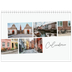Calendário A4 duplo — Férias na cidade [capa]