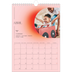 Calendário fotográfico A4 — Degradê de astrologia [Abril]