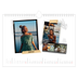Calendário A4 horizontal — Estilo de álbum de recortes [Janeiro]