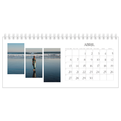 Calendários de mesa — Mosaicos de viagem [capa]