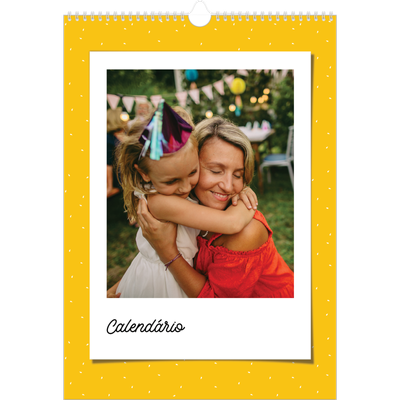 Calendário A3 — Fotografias coloridas [capa]