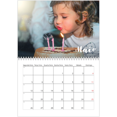 Calendário A4 duplo — Script simples [capa]