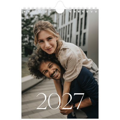 Calendário A5 — Maior que a vida [capa]
