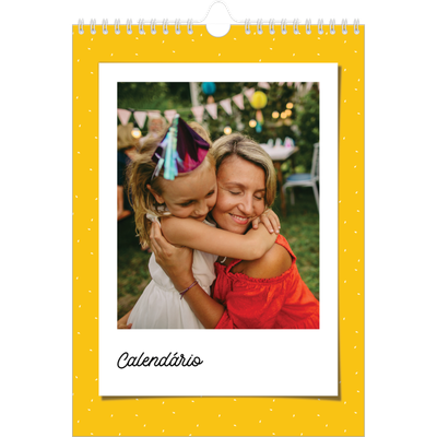 Calendário fotográfico A4 — Fotografias coloridas [capa]