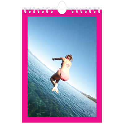 Calendário A5 — Brilhante e arrojado [capa]