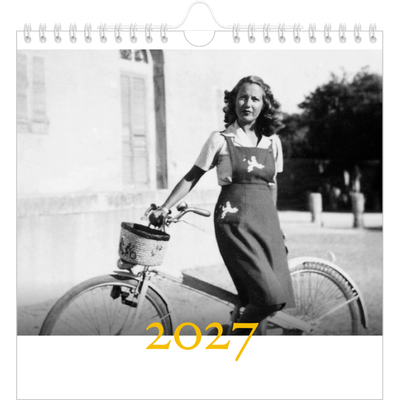 Calendário quadrado — Estilo Heritage [capa]