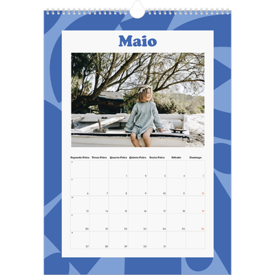 Calendário A3 — Jogar com o padrão [capa]