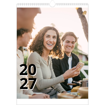 Calendário A3 — Estilo de carta [capa]