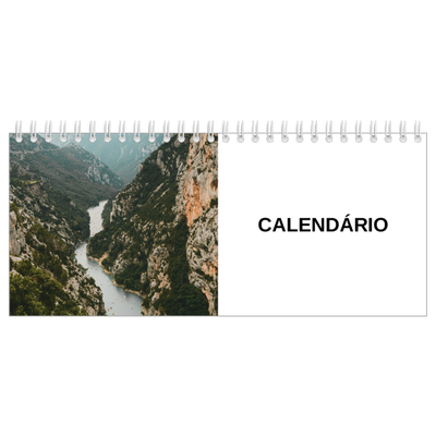 Calendários de mesa — Fotografia simples [capa]