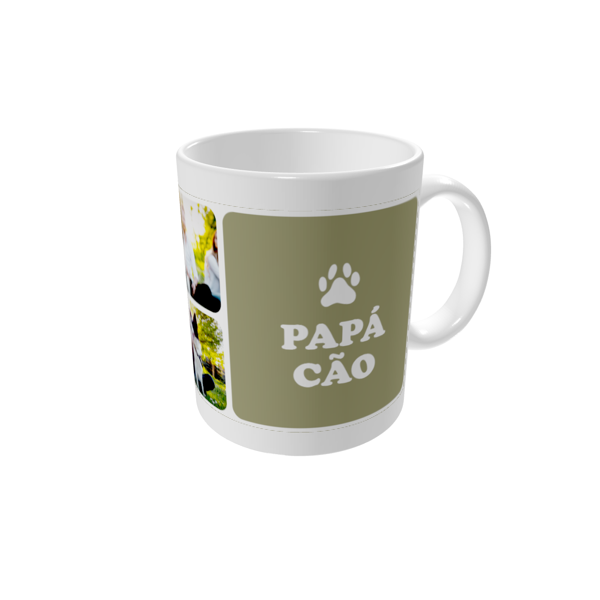 Canecas personalizadas — Papá cão - cor