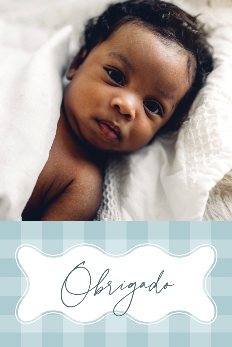 Cartões de agradecimento — Pastel_vieiras