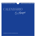 Calendário quadrado — Clássico cobalto [capa]