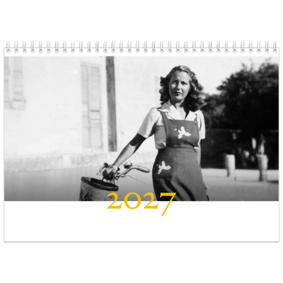 Calendário A4 duplo — Estilo Heritage [capa]