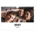 Calendário A4 horizontal — Destaque da letra [capa]