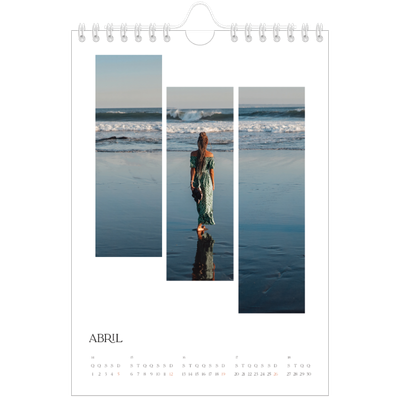 Calendário A5 — Mosaicos de viagem [capa]