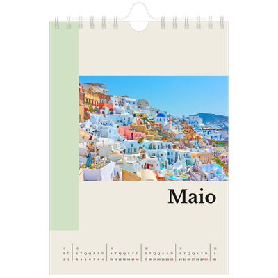 Calendário A5 — Vistas do mundo [Maio]