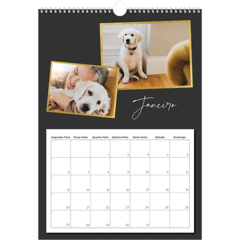 Calendário fotográfico A3 — Tantas recordações