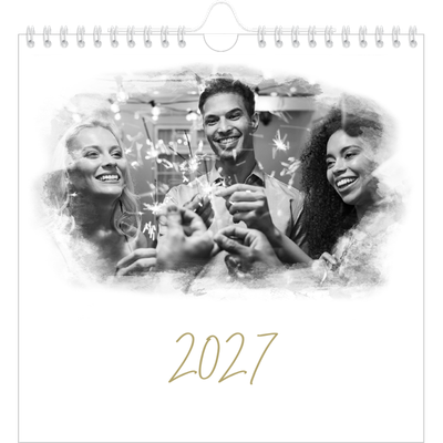 Calendário quadrado — Efeitos fotográficos [capa]