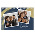 Calendário A5 horizontal — Fundos com pincel dourado [capa]