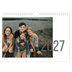 Calendário A4 horizontal — Número de meses [capa]