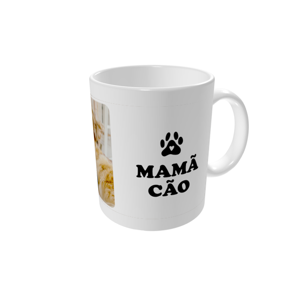 Canecas personalizadas — Mamã cão - branca