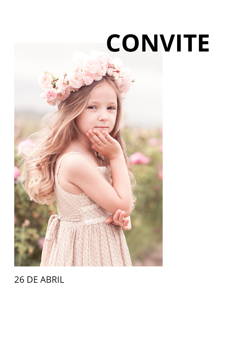 Convites — Puro e simples