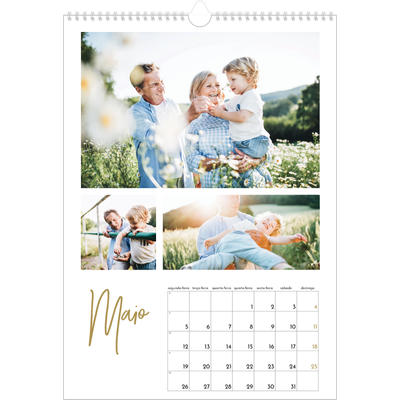 Calendário A3 — Texto para rabiscar [capa]