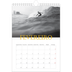 Calendário fotográfico A4 — Estilo Heritage [Fevereiro]